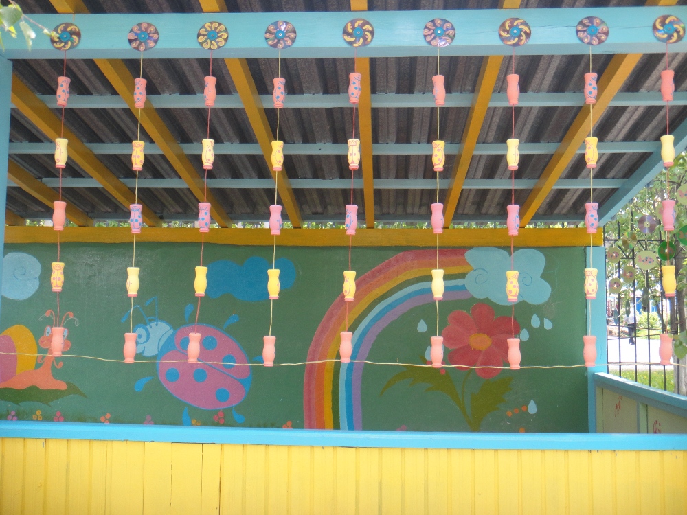 Оформление летней веранды в детском саду своими руками фото